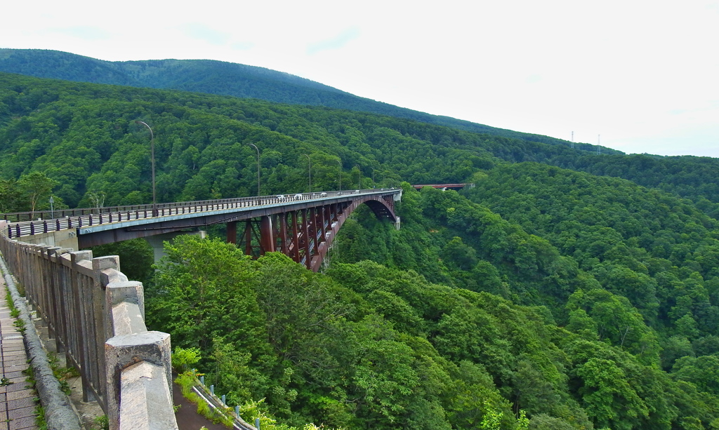 城ヶ倉大橋。
