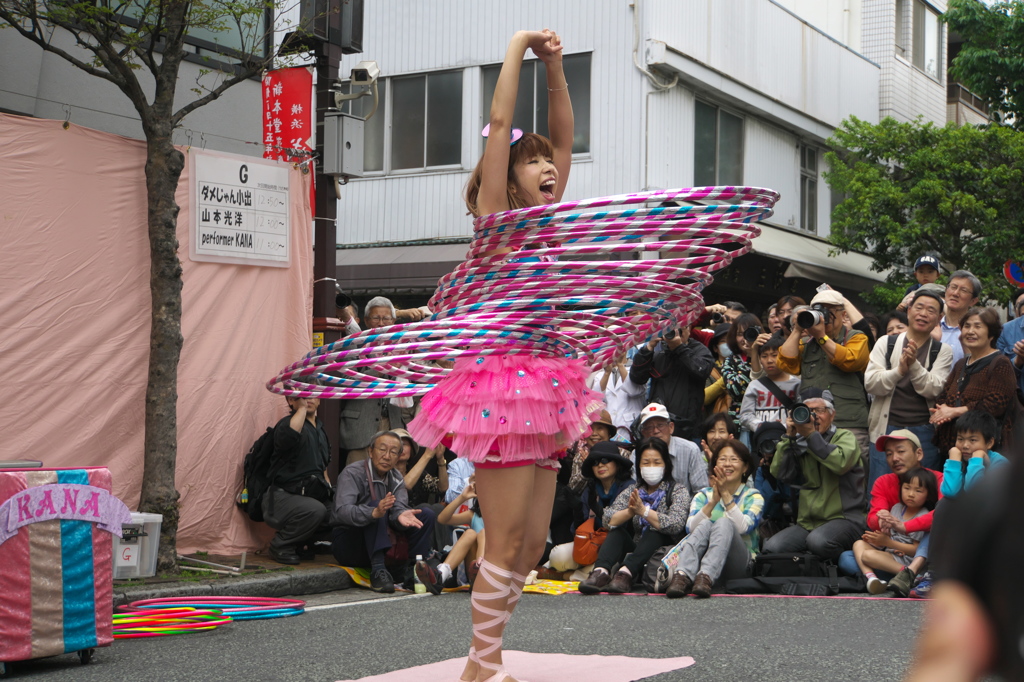 performer KANA　さん。e
