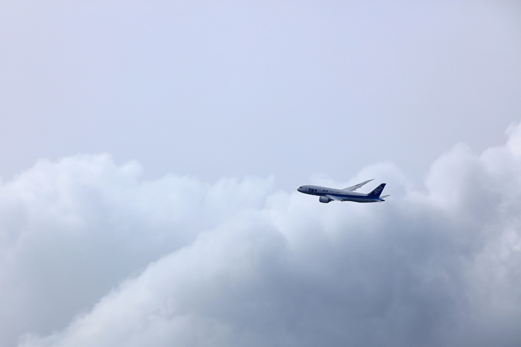 波乗りならぬ雲乗り