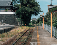田舎の鉄道