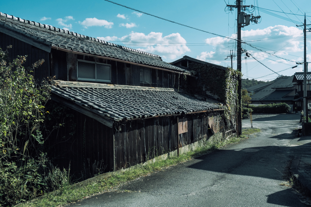 集落の一角