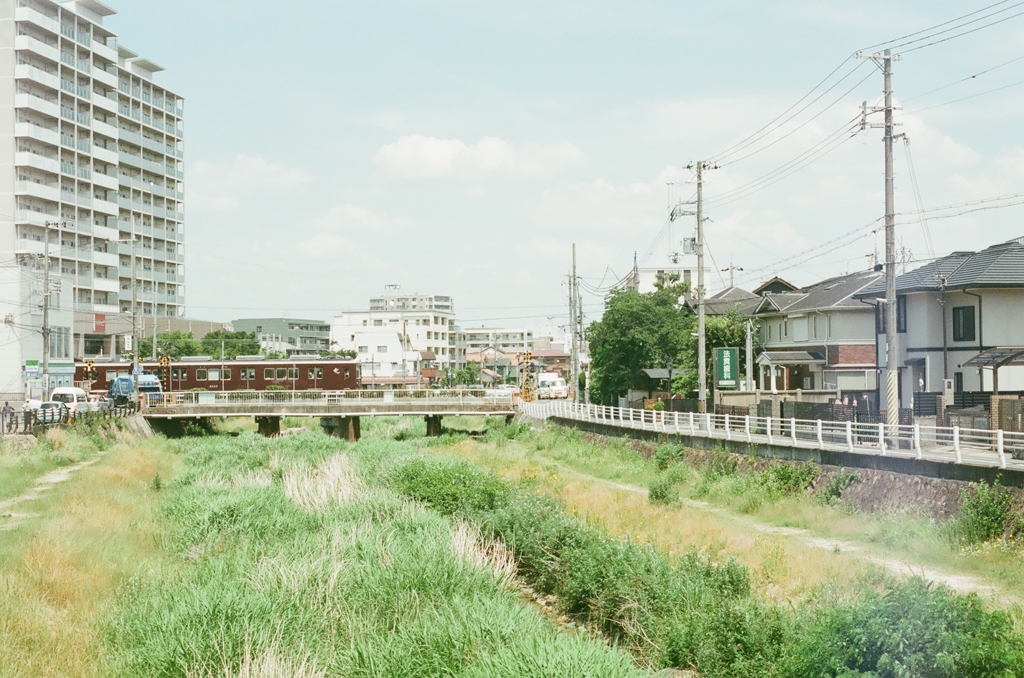 阪急仁川駅にて