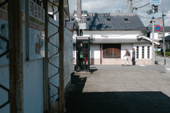 帰り際に晴れてきた