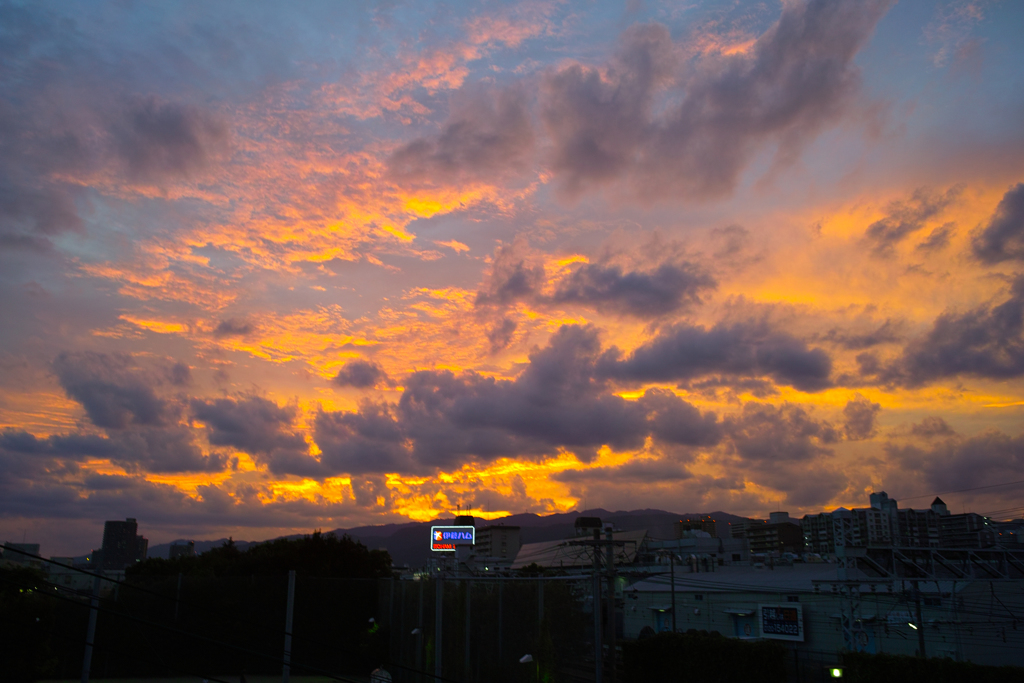この空の立体感