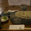もりそばと柿の葉寿司