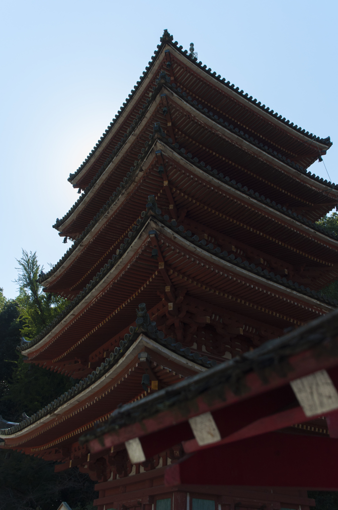 明王院五重塔