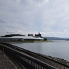 島根県立美術館と宍道湖