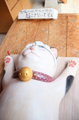 起こさないでね。