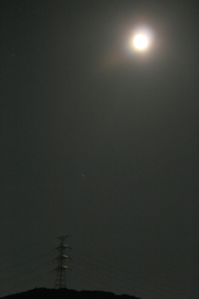 The moon and the tower 2015.09.27　＃3