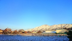 雪の朝