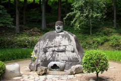 万治の石像