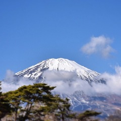 458  ある日の富士山