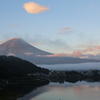 早朝の富士山