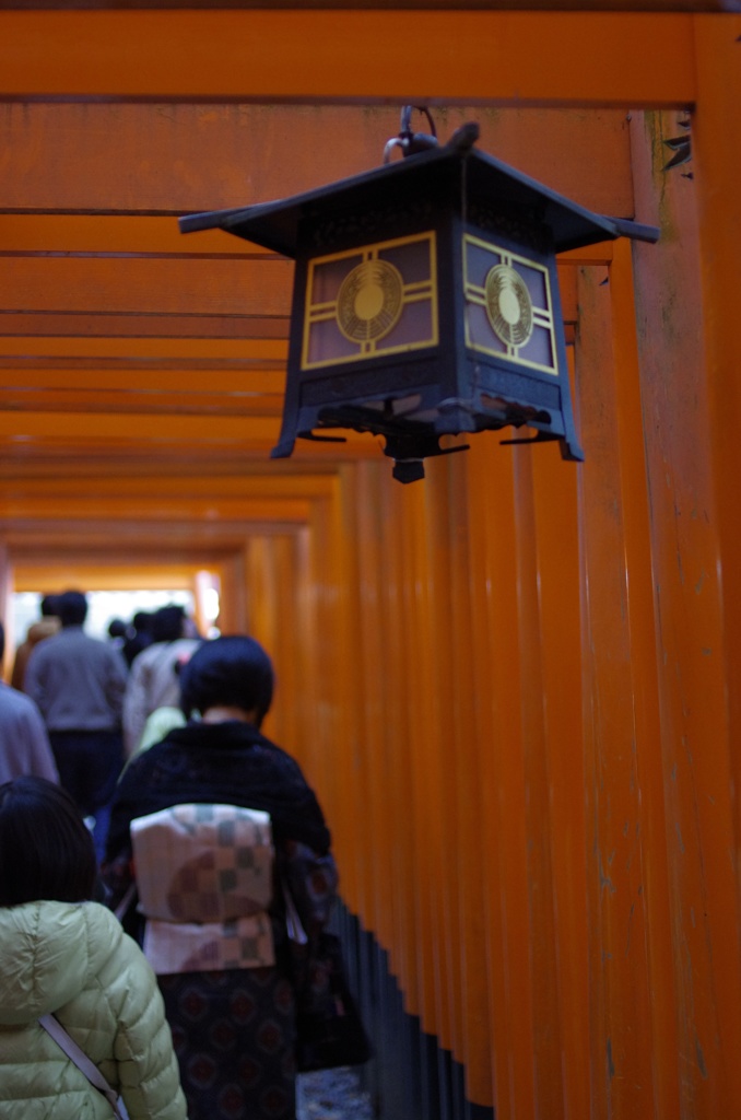 千本鳥居の何本目？