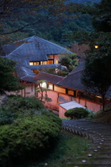 暁の温泉宿