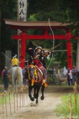 中村八幡宮例大祭 流鏑馬 