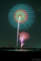 夏の風物詩 花火