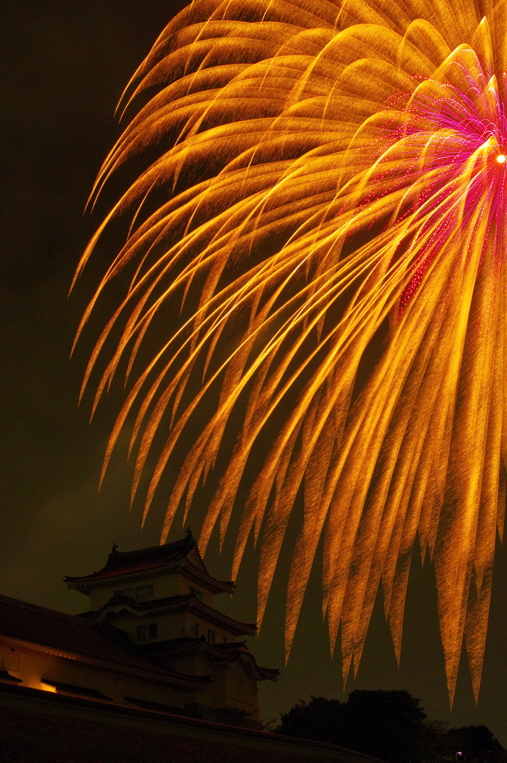 夜空彩る