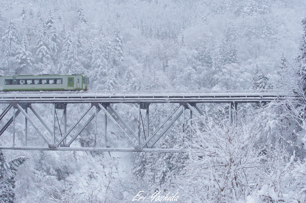雪の鉄路