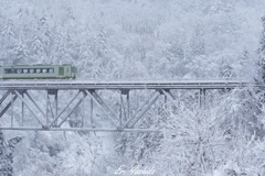 雪の鉄路