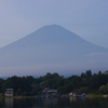 朝の富士山