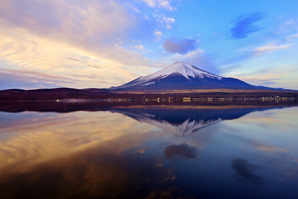 山中湖より
