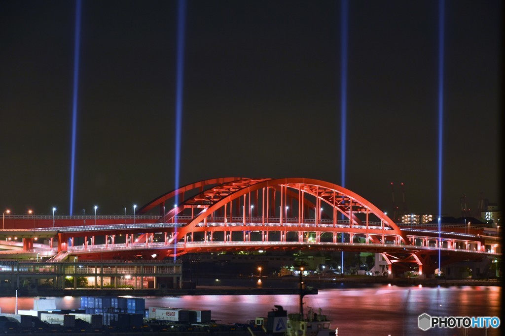 ブリッジ夜景