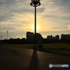 夕日