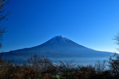登山中に見た富士山１