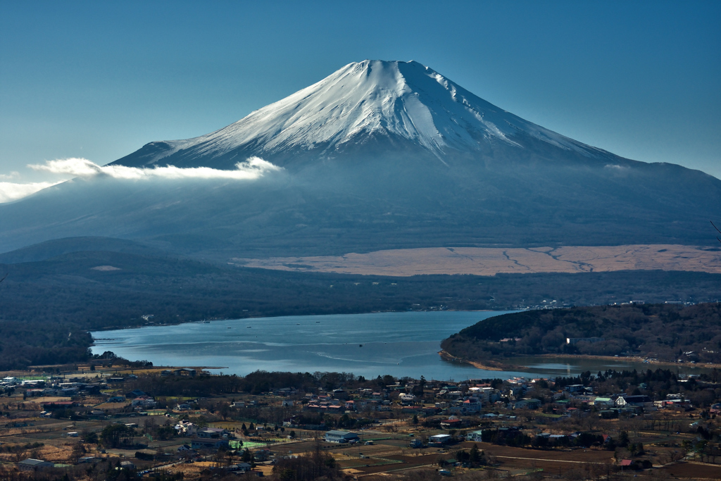 日本一と山中湖