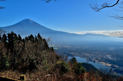 田貫湖と富士山１