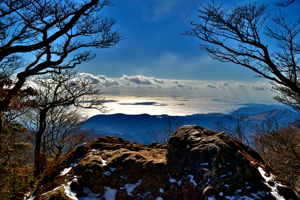 雪の天城山散策②