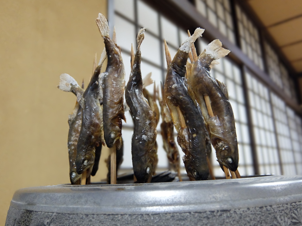 岩魚の塩焼