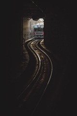 地上へ