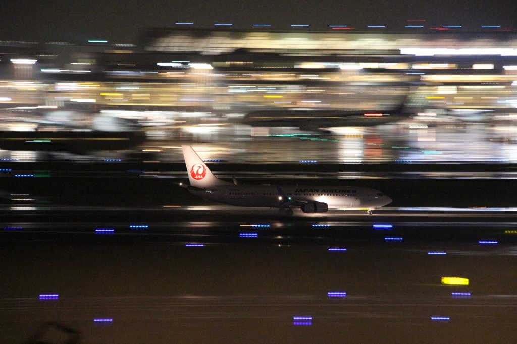 夜 羽田空港