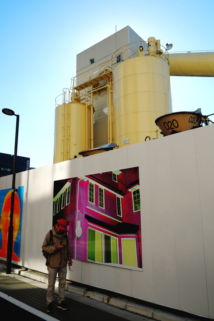 アートの街らしい…