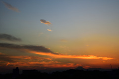 今日の夕空_20161015