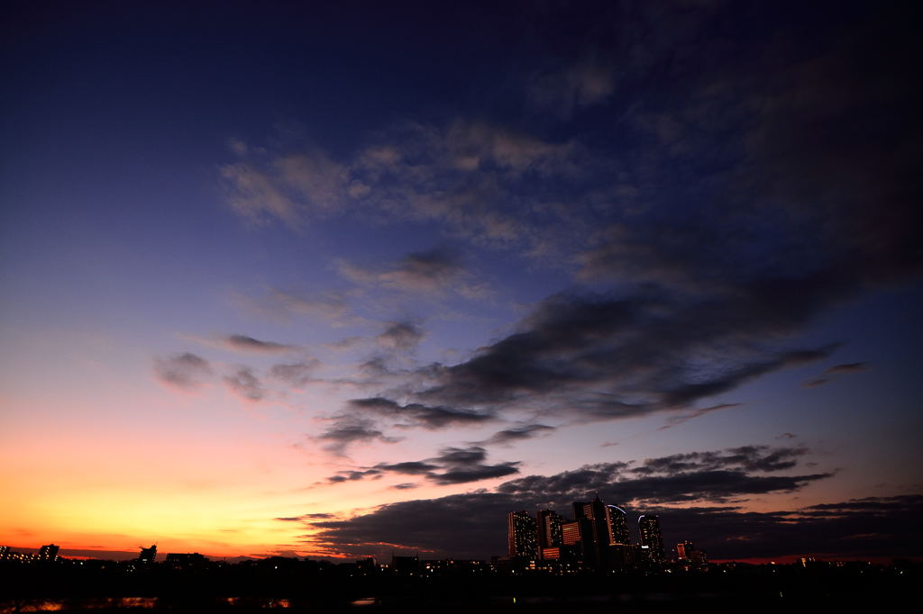 今日の夕空_20151230