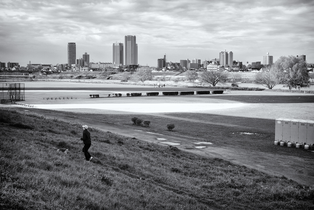 土手からの眺め④