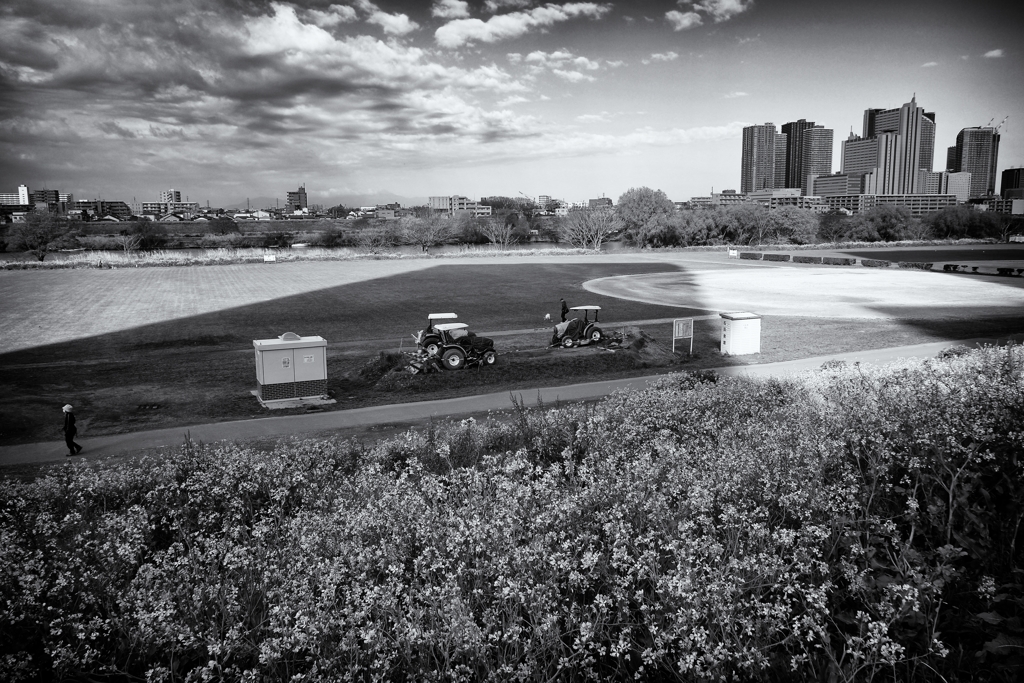 土手からの眺め②