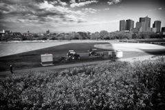 土手からの眺め②