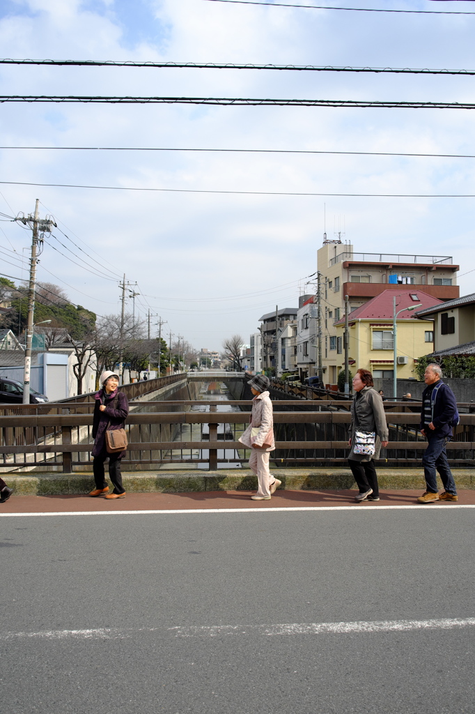 今日は、あったかいわねー