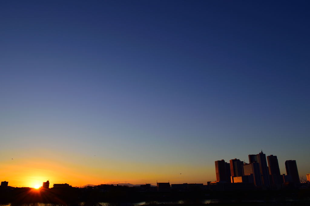 今日の夕空_20151226