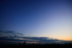 今日の夕空_20160131