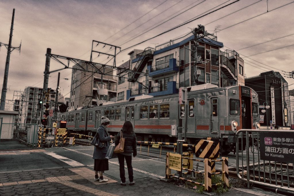 駅前風景