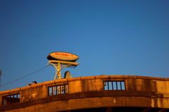 夕日の撮影ですか？