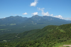 八ヶ岳がきれいです