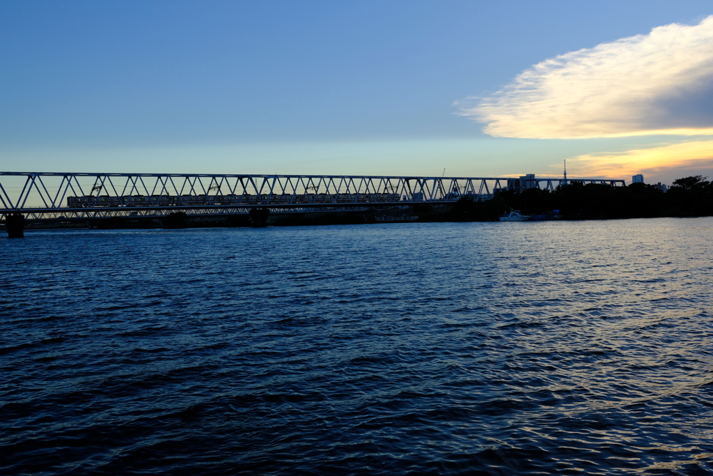 江戸川夕景２