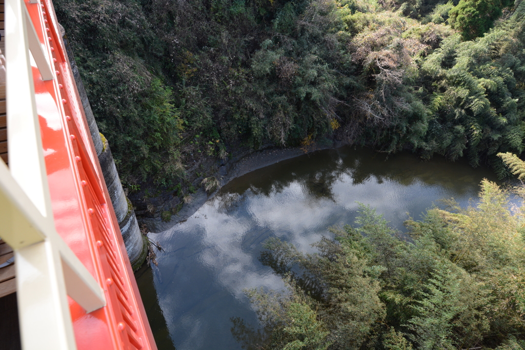 トロッコから見下ろす