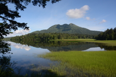 朝の尾瀬沼